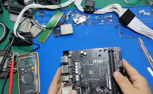 垦利华硕电脑主板维修